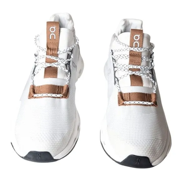 ON RUNNING Cloudnova 'White Pearl' Running Shoes Size M7/W8.5