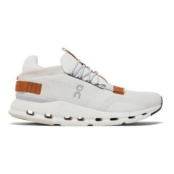 ON RUNNING Cloudnova 'White Pearl' Running Shoes Size M7/W8.5