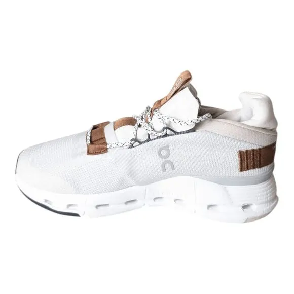 ON RUNNING Cloudnova 'White Pearl' Running Shoes Size M7/W8.5