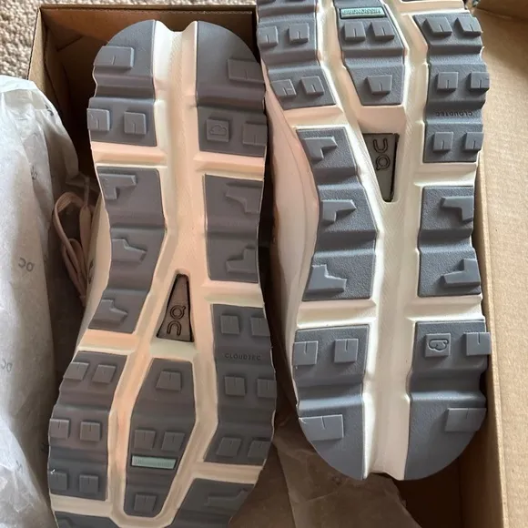 On Running Cloudroam Waterproof Running shoes in Savannah   Ivory