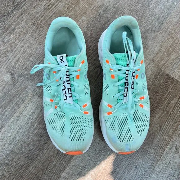 On Running On Cloud Cloudsurfer Mint Lightweight Cushioned Running Shoes