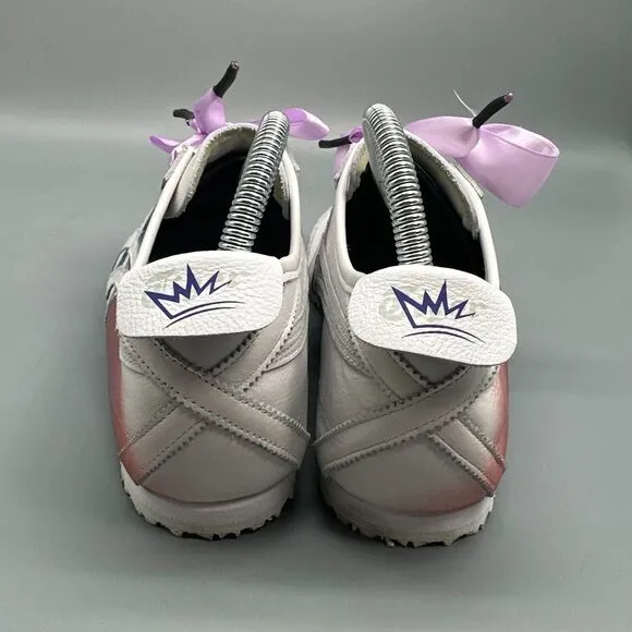 Onitsuka Tiger Mexico 66 Mens 8 Womens 9.5 White Purple Ribbon Ombre Sneakers