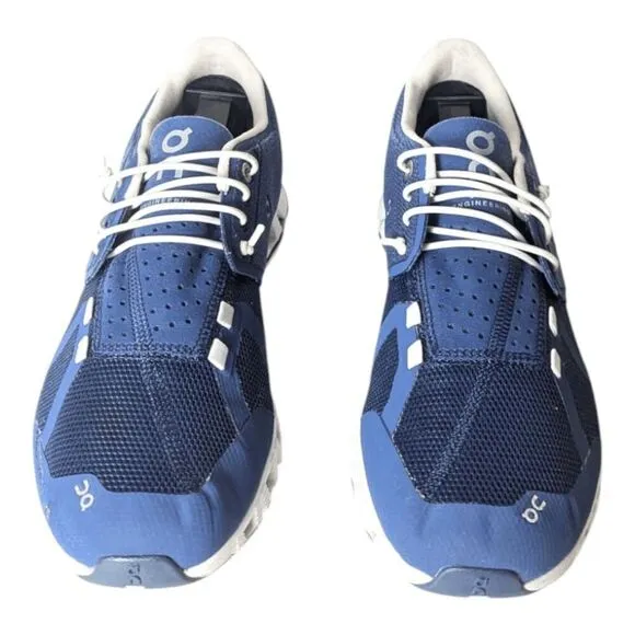ON RUNNING Cloud &quot;Navy/White&quot; Running Shoes Size 8.5