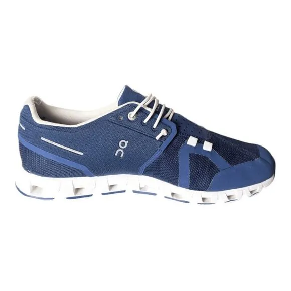 ON RUNNING Cloud &quot;Navy/White&quot; Running Shoes Size 8.5