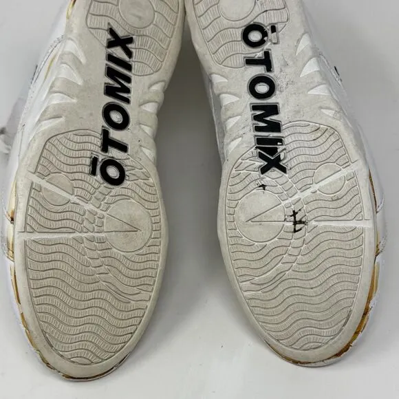 Otomix Power Trainer MX4000 Bodybuilding Weightlifting MMA Shoes Mens 8 White