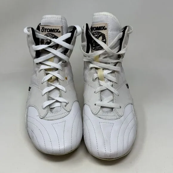 Otomix Power Trainer MX4000 Bodybuilding Weightlifting MMA Shoes Mens 8 White
