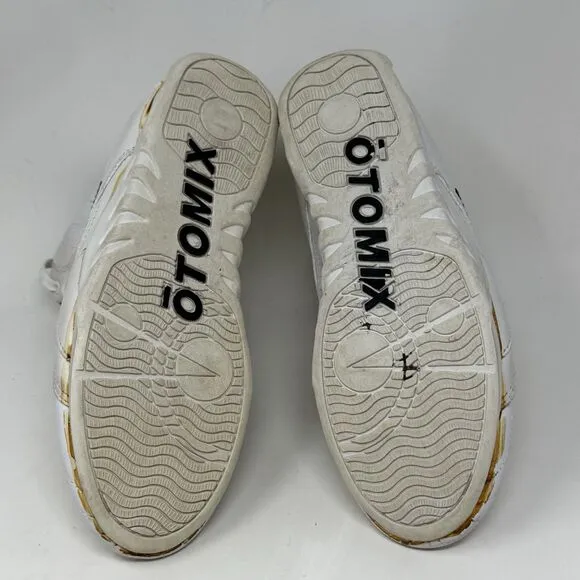 Otomix Power Trainer MX4000 Bodybuilding Weightlifting MMA Shoes Mens 8 White