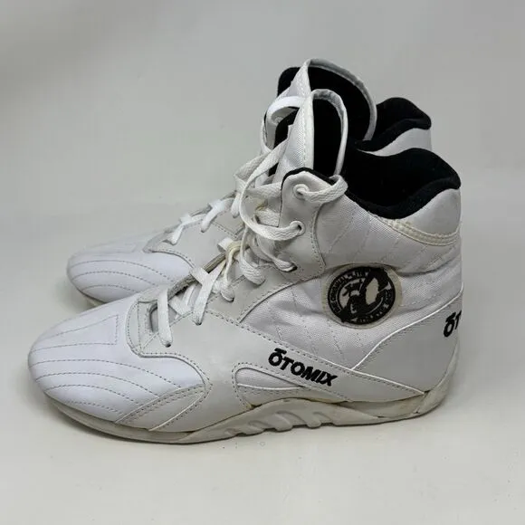 Otomix Power Trainer MX4000 Bodybuilding Weightlifting MMA Shoes Mens 8 White