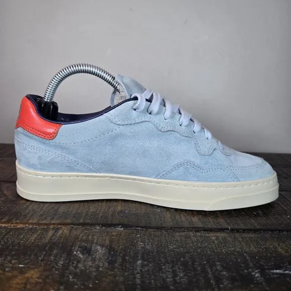 P448 Bali Womens Size EU 36 US 6 Low Top Capsule Lace Up Shoes Blue