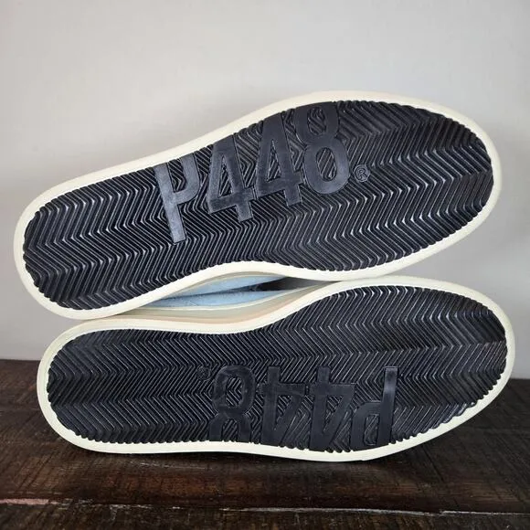 P448 Bali Womens Size EU 36 US 6 Low Top Capsule Lace Up Shoes Blue