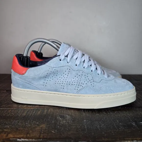 P448 Bali Womens Size EU 36 US 6 Low Top Capsule Lace Up Shoes Blue