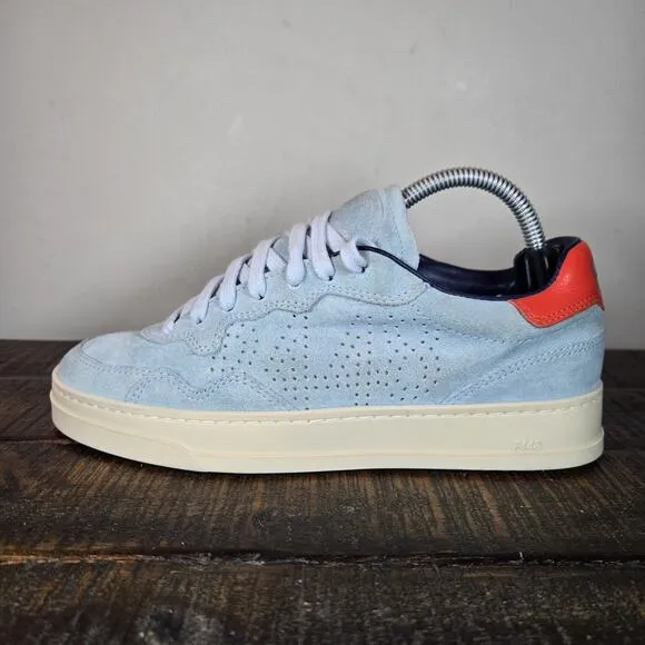 P448 Bali Womens Size EU 36 US 6 Low Top Capsule Lace Up Shoes Blue