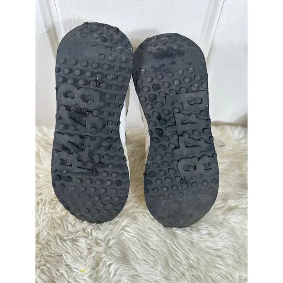 P448 Cancun Sneakers Women Low Top Metallic Rafia Athletic Shoes EU38 US7.5-8