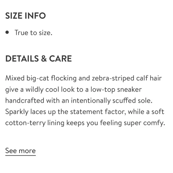 P448 John BS Genuine Calf Hair Low Top Sneaker