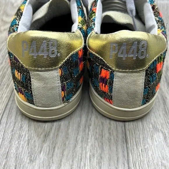 P448 John Malhia Low Top Multicolor Sneakers