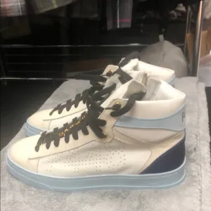 P448 Men's Athletic Shoes - White and Blue