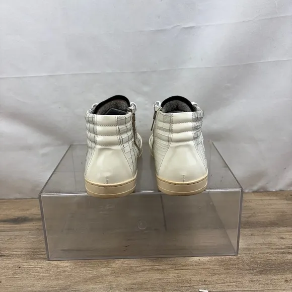 P448 Woman’s Skate High-Top Sneakers colorful shoes SZ 6.5