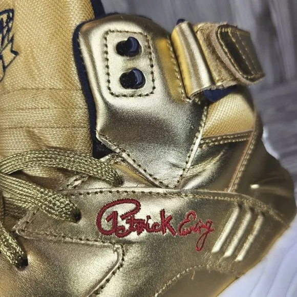 Patrick Ewing Gold Medal Eclipse Basketball Shoes-1EW90151-732-Men's Size 9 NEW