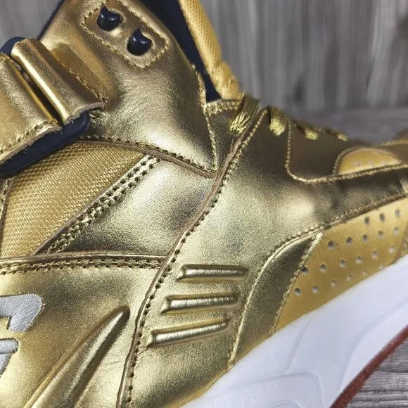 Patrick Ewing Gold Medal Eclipse Basketball Shoes-1EW90151-732-Men's Size 9 NEW