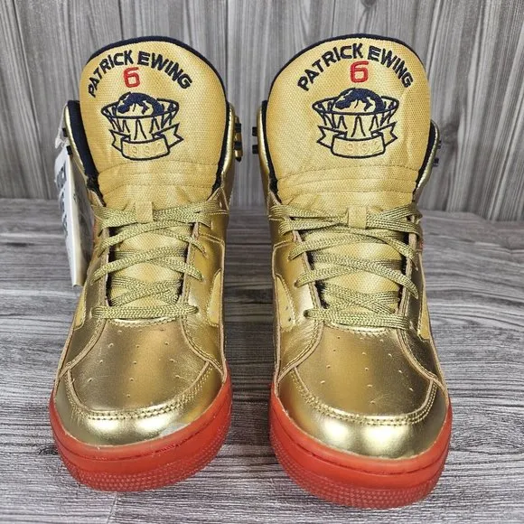 Patrick Ewing Gold Medal Eclipse Basketball Shoes-1EW90151-732-Men's Size 9 NEW