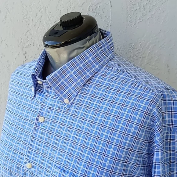 Peter Millar Men's Check/Plaid Luxury Shirt 👔