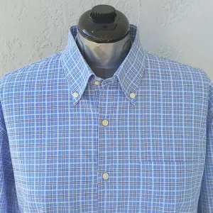 Peter Millar Men's Check/Plaid Luxury Shirt 👔
