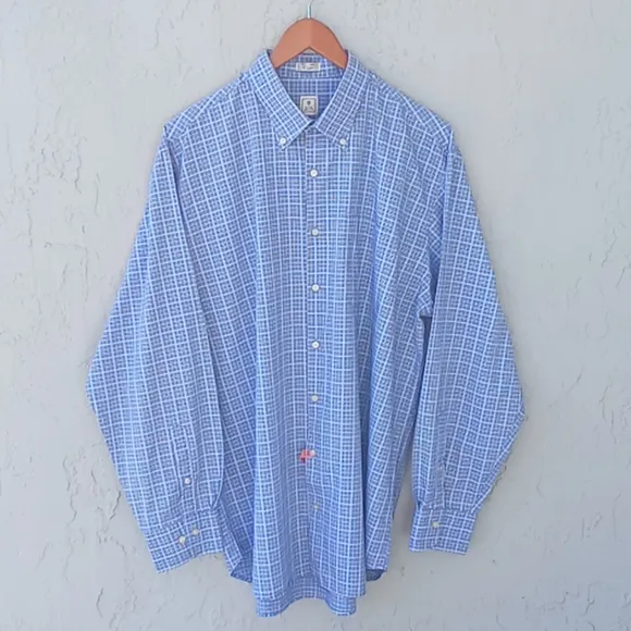 Peter Millar Men's Check/Plaid Luxury Shirt 👔