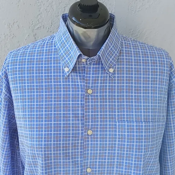 Peter Millar Men's Check/Plaid Luxury Shirt 👔