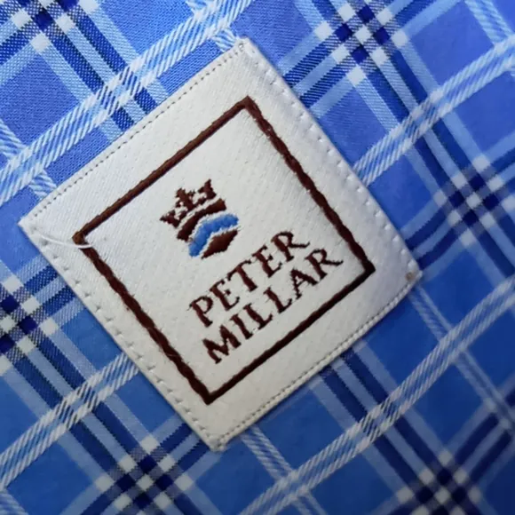Peter Millar Men's Check/Plaid Luxury Shirt 👔