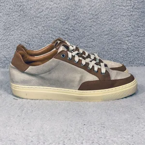 Peter Millar Skyline Mens Size 8.5 Low Top Sneakers Shoes Tan Brown Suede
