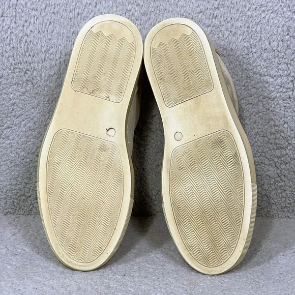 Peter Millar Skyline Mens Size 8.5 Low Top Sneakers Shoes Tan Brown Suede