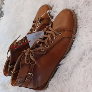 Pikolinos Womens LAGOS high-top leather upper sneaker 42 EU / 11 US in Brown NEW
