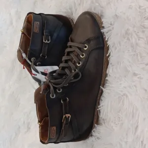 Pikolinos Womens LAGOS high-top sneaker 42 EU / 11 US in Olive Green &amp; Brown