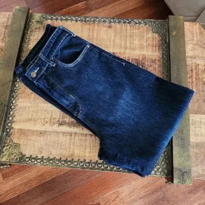PILCRO The Column Ultra High-Rise Cropped Jeans Size 29
