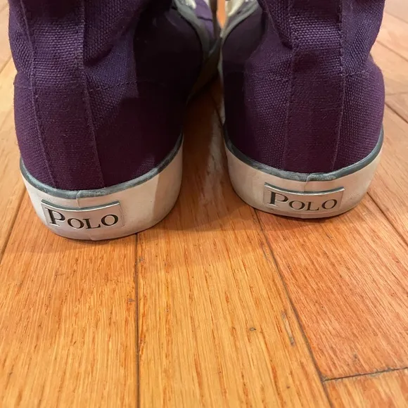 Polo Ralph Lauren Conrad high top  shoes Size 10.5D- EUC
