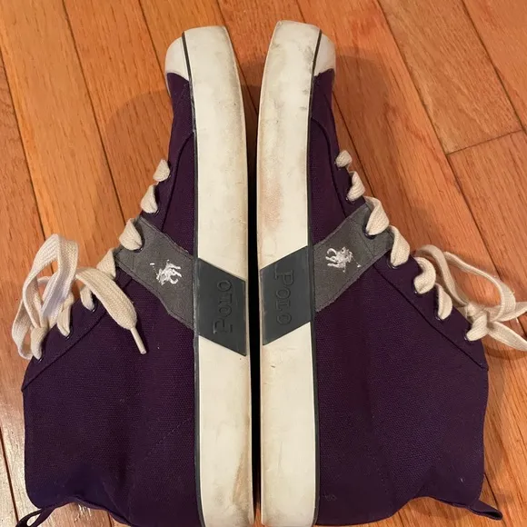 Polo Ralph Lauren Conrad high top  shoes Size 10.5D- EUC