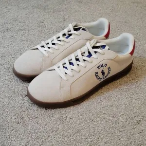 Polo Ralph Lauren Hrt Crt Cl-Sneakers-Low Top Lace Shoes Size 15