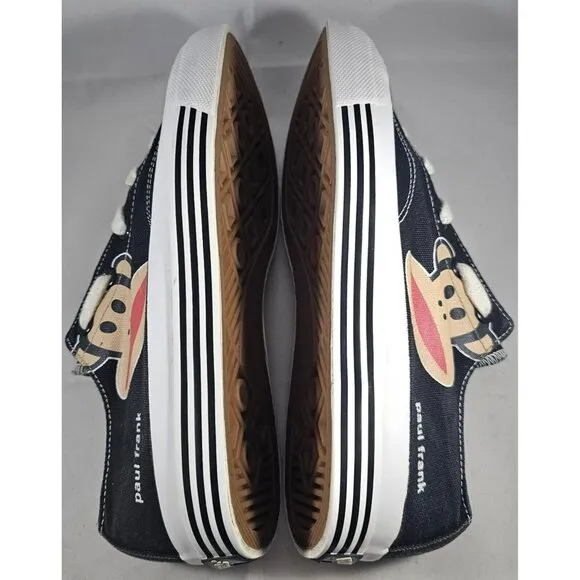 Pro-Keds Julius Zoom Paul Frank Unisex Men's Blk/R/Wh Low Top Shoe Size M7/W 8.5