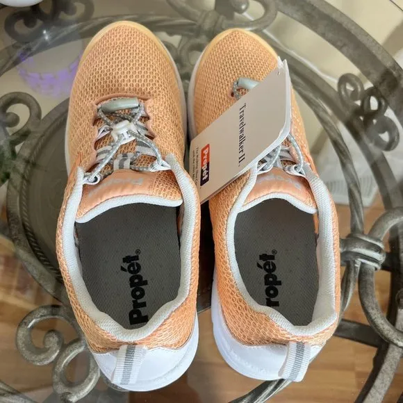 Propet, Travel Walker II Womens Size‎ 9 M Shoes Walking Orange Lightweight New!