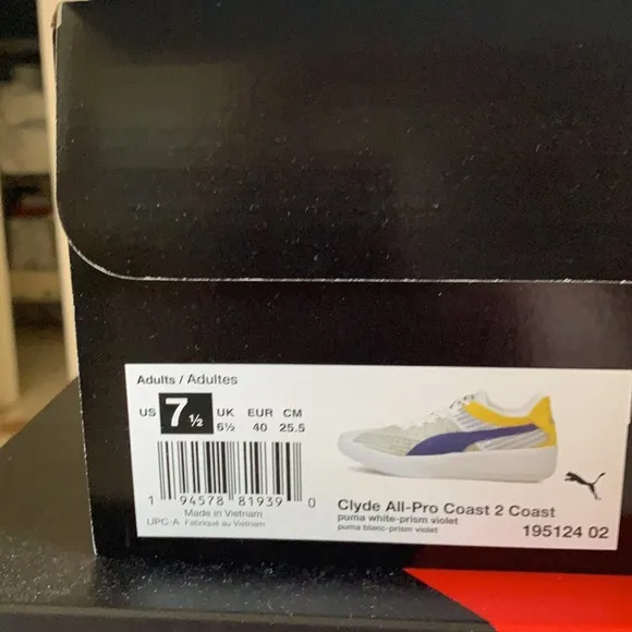Puma All Pro Coast 2 Coast Lakers Mens Shoes