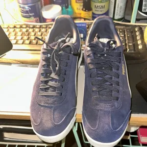 Puma Blue Sneakers Classic Low-Top Design