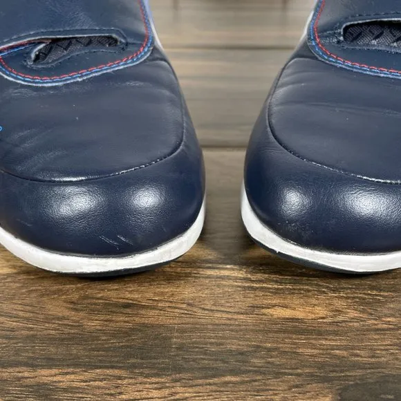 Puma BMW evoSPEED Mens Size 8 Shoes Blue Low Top Motorsport Driving Sneakers