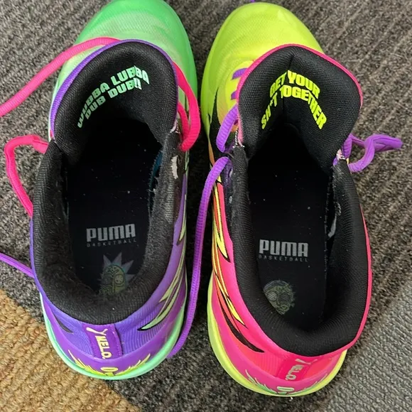 Puma MB.02 Rick &amp; Morty LaMello Ball Basketball Shoes/Sneakers. Men’s 8.5.