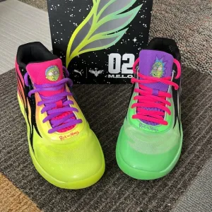 Puma MB.02 Rick &amp; Morty LaMello Ball Basketball Shoes/Sneakers. Men’s 8.5.