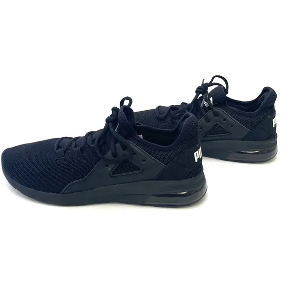 Puma Men's Triple Black Electron Street Training/Running Shoes
