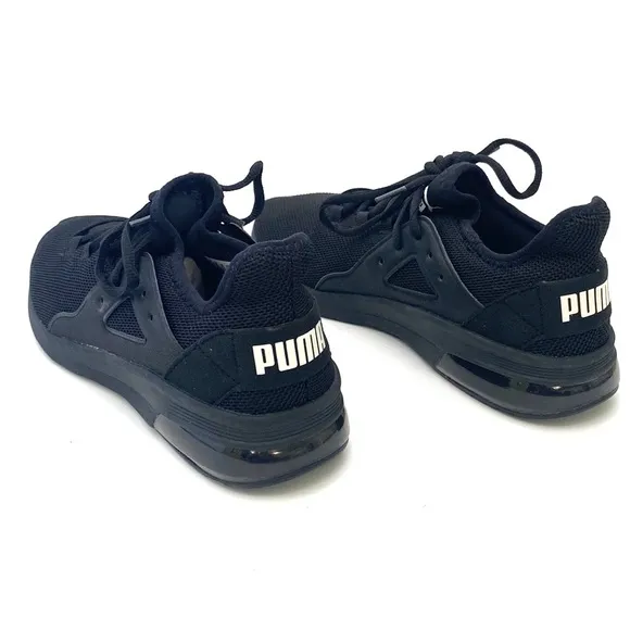 Puma Men's Triple Black Electron Street Training/Running Shoes