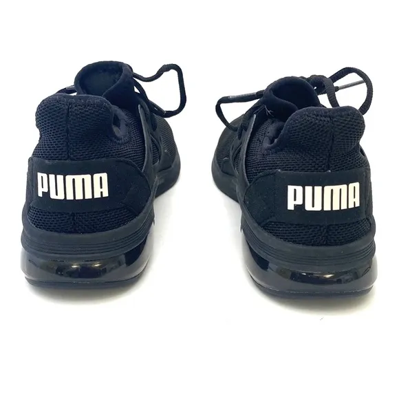 Puma Men's Triple Black Electron Street Training/Running Shoes