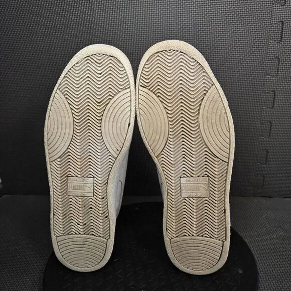 Puma Ralph Sampson Shoes Mens Sz 10.5 White Low Top Athletic Trainers Sneakers