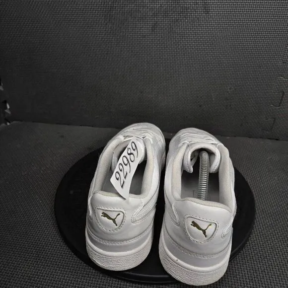 Puma Ralph Sampson Shoes Mens Sz 10.5 White Low Top Athletic Trainers Sneakers