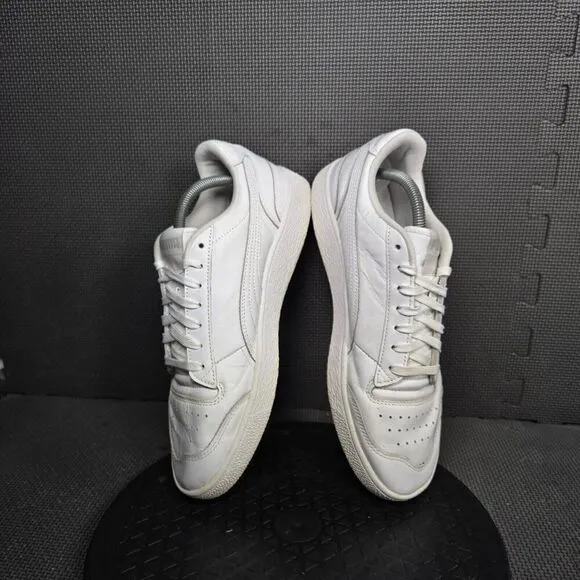 Puma Ralph Sampson Shoes Mens Sz 10.5 White Low Top Athletic Trainers Sneakers